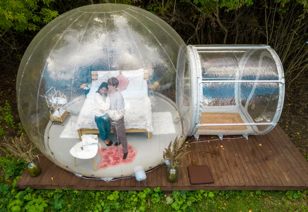 clear bubble tent